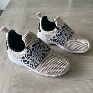ADIDAS tennis shoes - toddler size 10 - leopard print